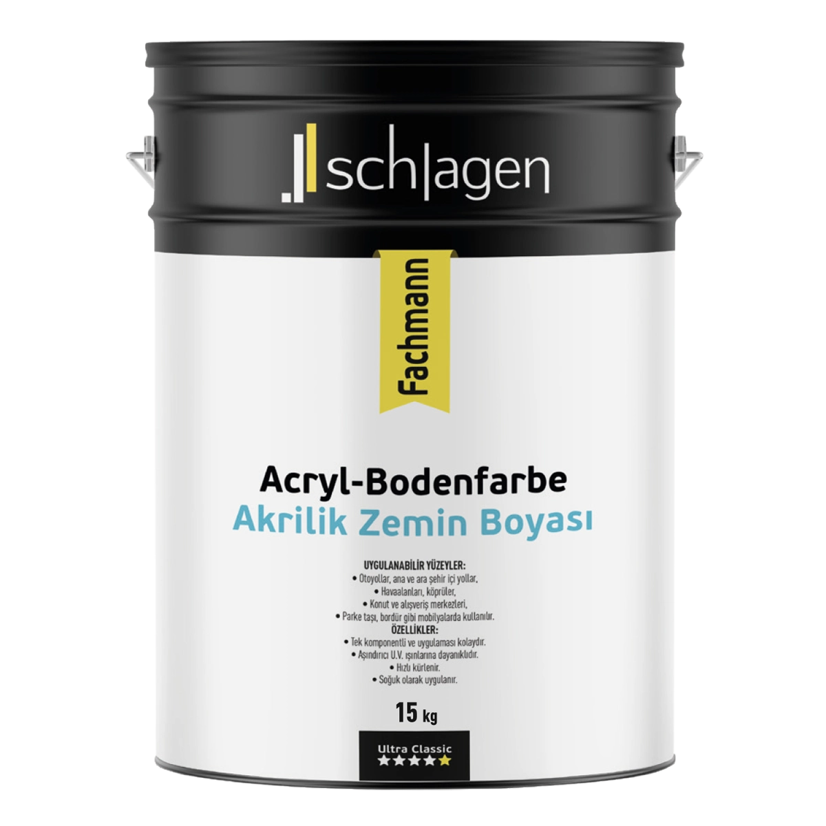 schlagen akrilik zemin boyası