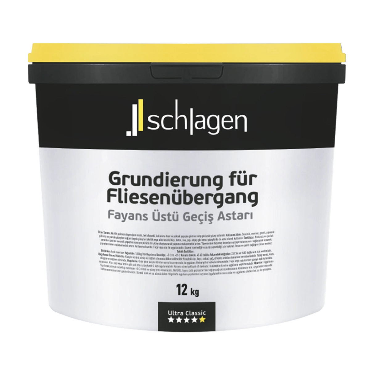 schlagen fayans üstü geçiş astarı