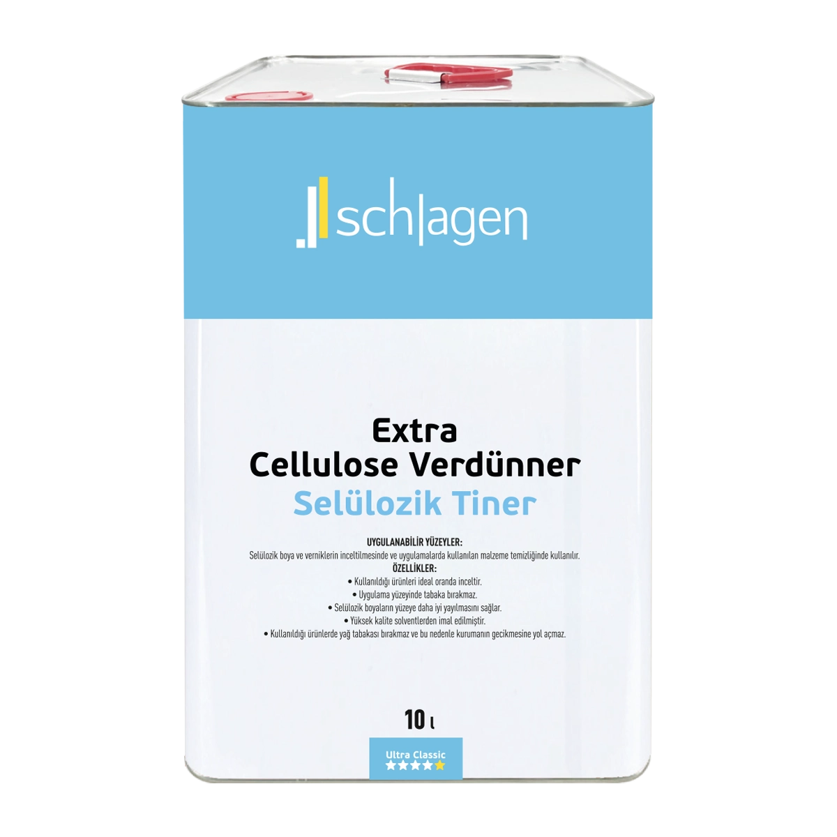 schlagen selülozik tiner