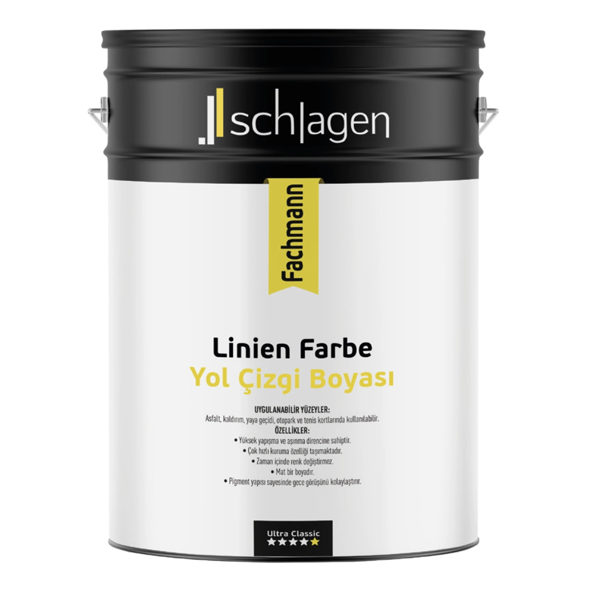 schlagen yol çizgi boyası